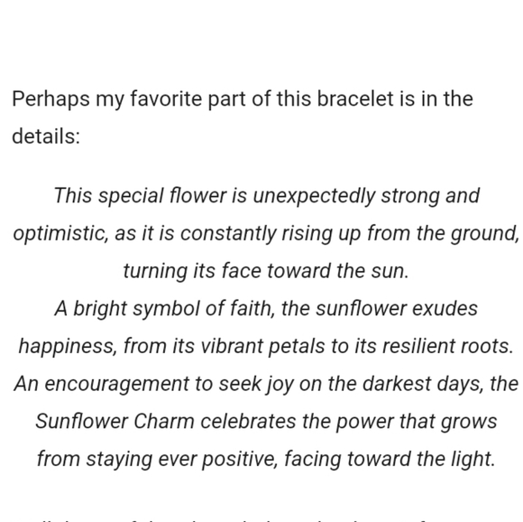 Alex & Ani (+)Energy Sunflower Charm Expandable Bangle Bracelet GUC - Picture 6 of 8